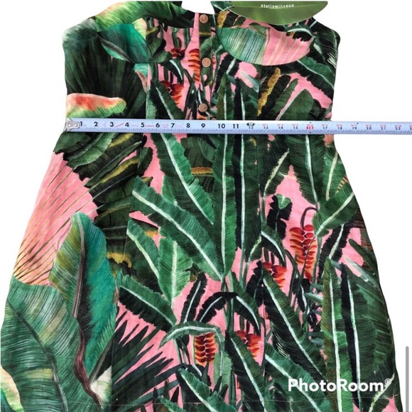 Anthropologie Farm Rio Amazonia Forest Dress Sz XL - Picture 8 of 8